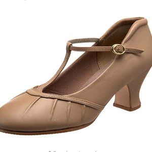Capezio Character dance shoes caramel/tan 9.5W